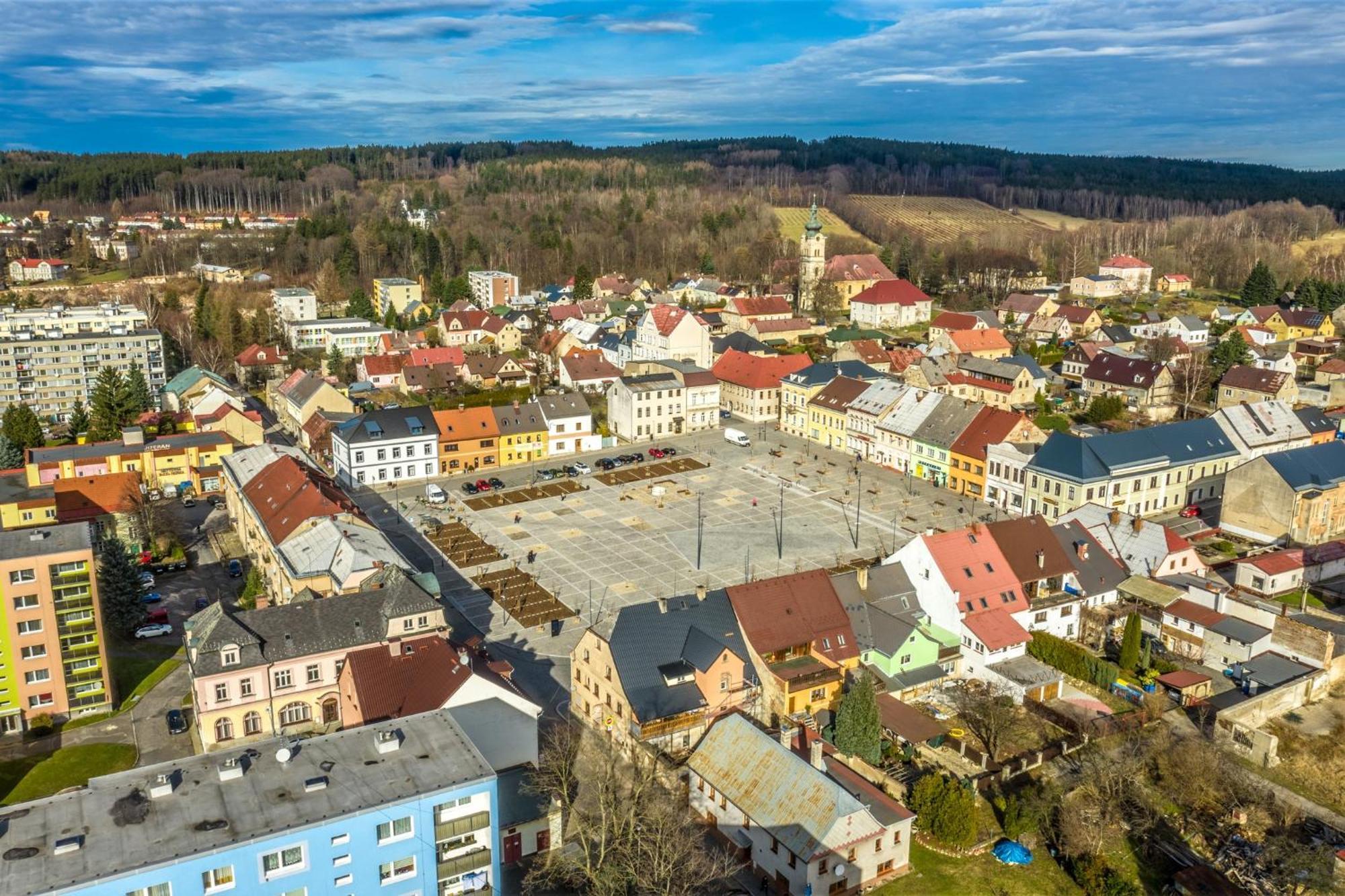 Ubytovani Na Namesti Нове Место под Смркем Екстериор снимка